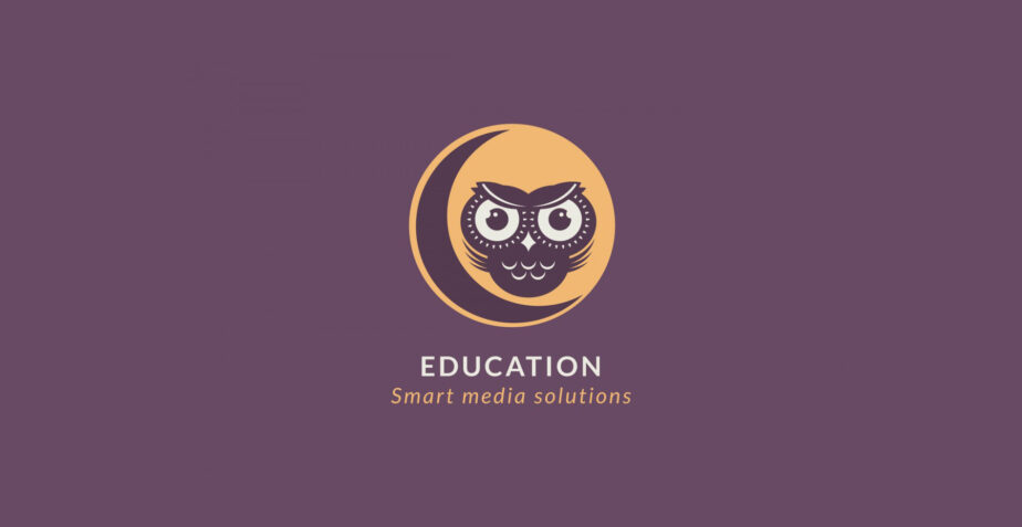 owl on the moon education logo